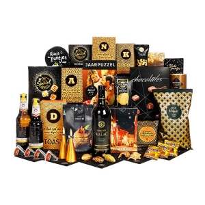 De kerstpakkettenwinkel verkoopt velen soorten kerstpakketten, zowel food als non-food.