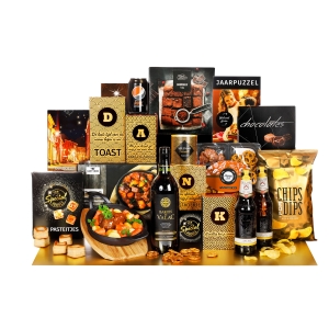 Vlees kerstpakket aanbod om van te genieten