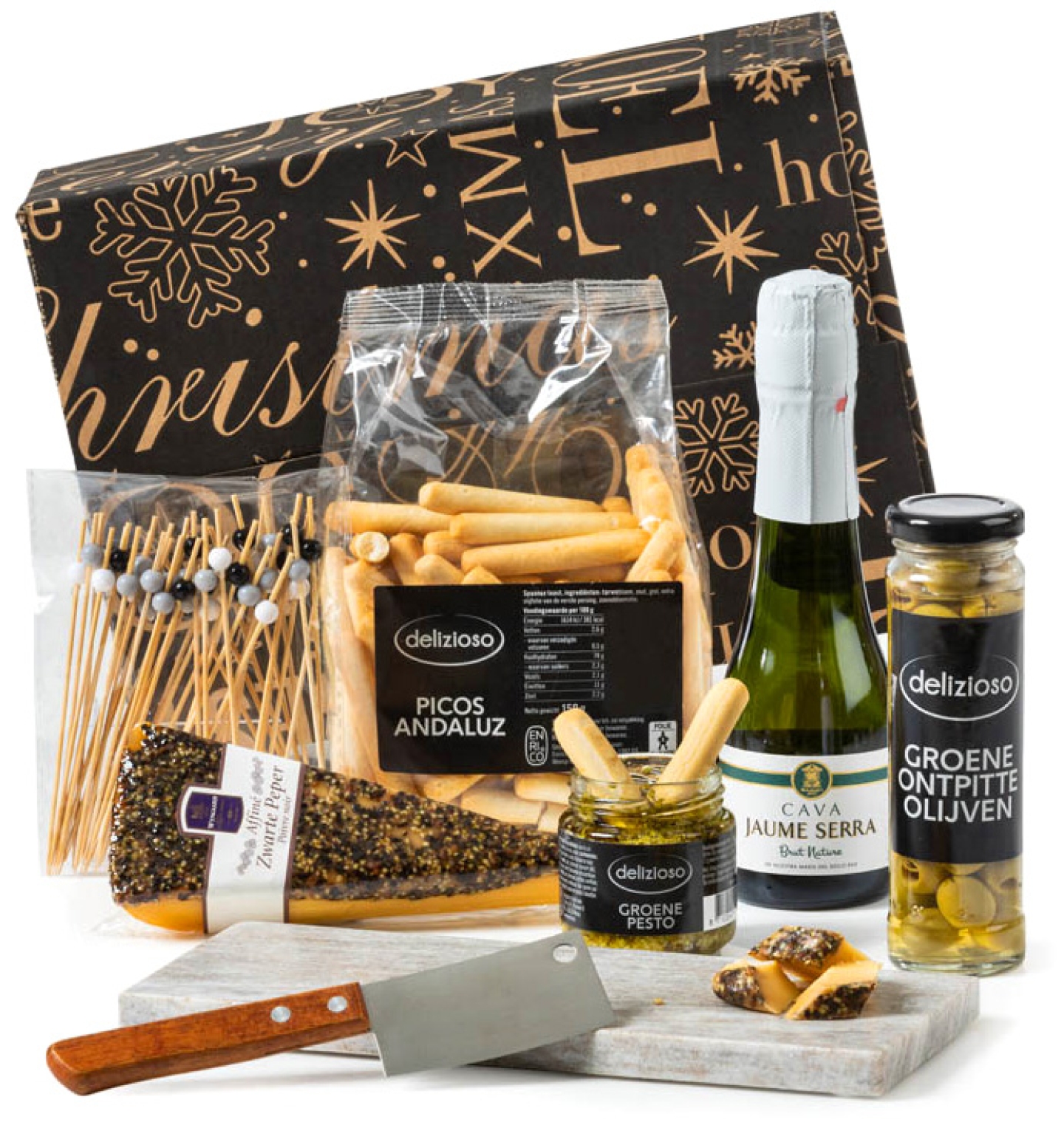 Kerstpakketten met pizzaoven